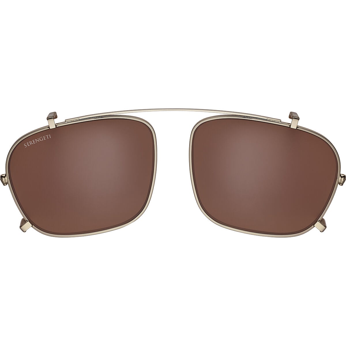 CLIP ON NEIL M, Shiny White Gold-Mineral Polarized Drivers Gradient Cat 2 to 3 B4, hi-res image number null